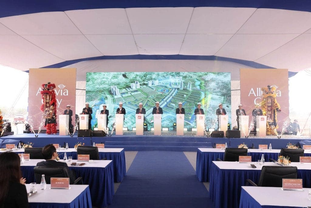 Chính thức khởi công dự án Alluvia City