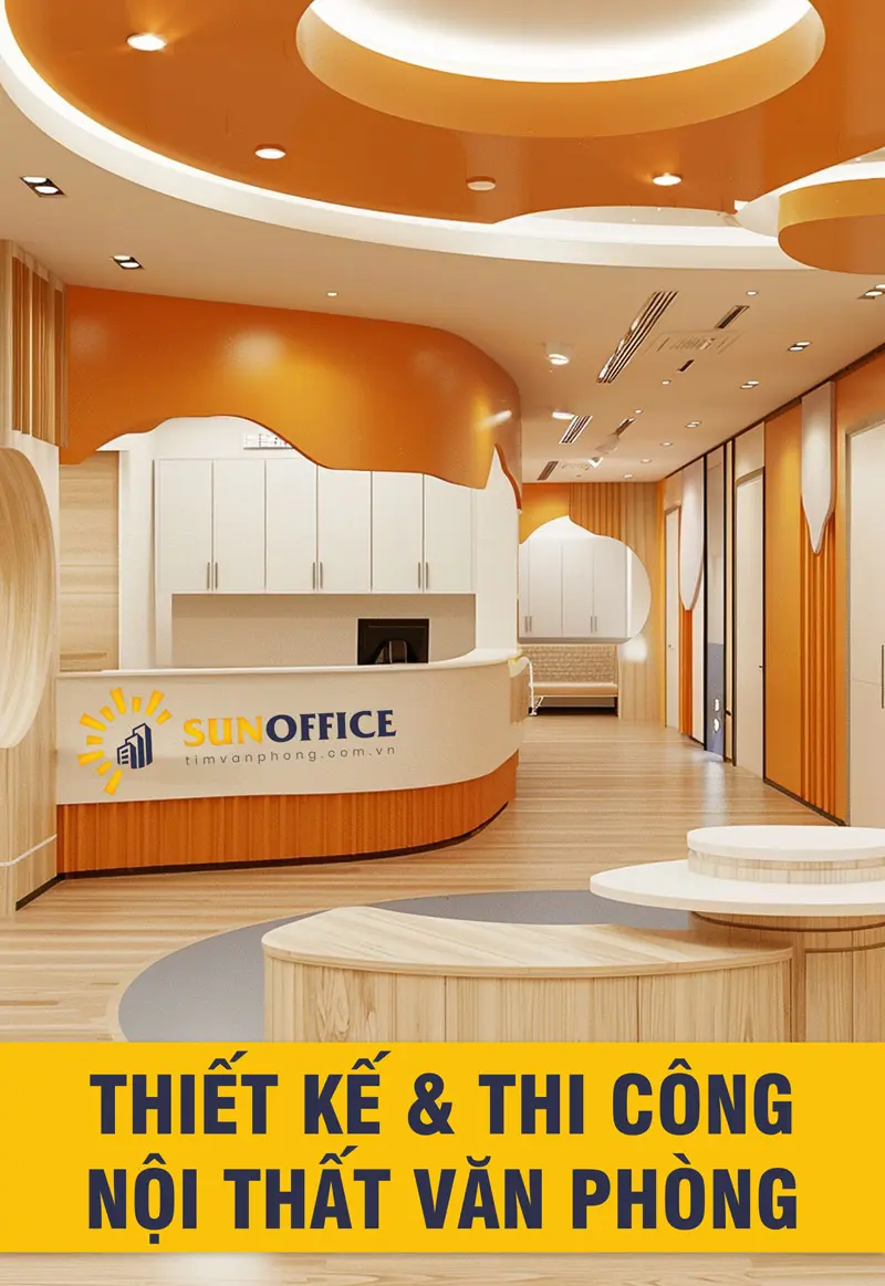 Sunoffice thiết kế thi công nội thất văn phòng